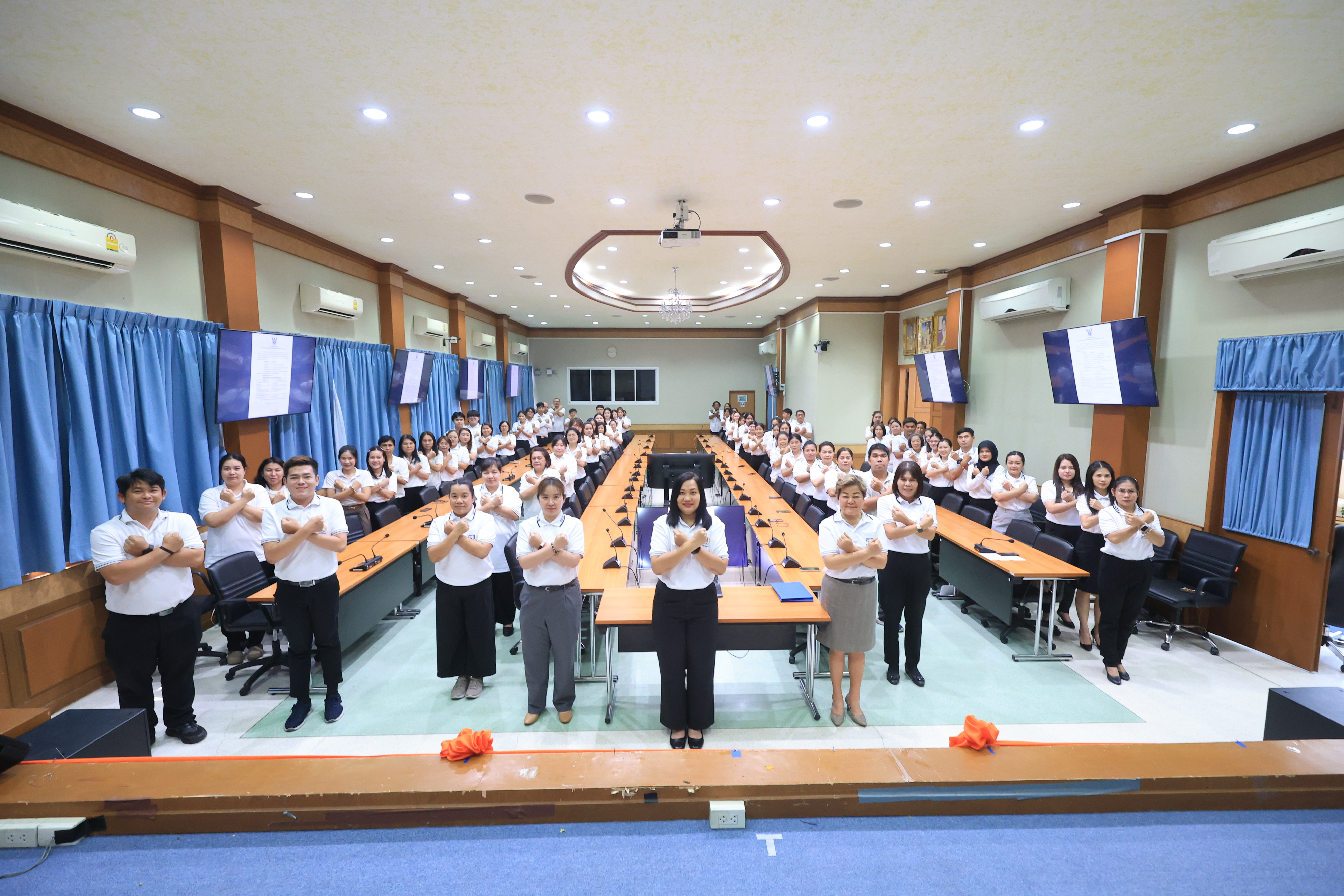 title - สำนักบริหารกลาง ประกาศเจตนารมณ์เป็นองค์กรคุณธรรมต้นแบบ และแสดงเจตนารมณ์ไม่รับของขวัญและของกำนัลทุกชนิดจากการปฏิบัติหน้าที่ (No Gift Policy) ประจำปีงบประมาณ พ.ศ. 2569